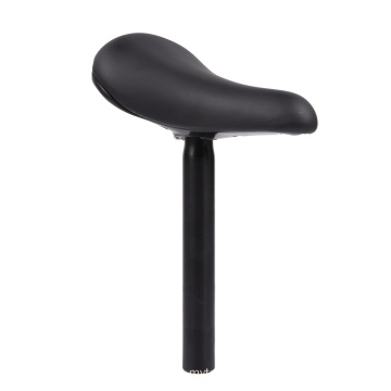 New Style Leather Joint Rivets Junior Bicycle Saddle with Saddle Tube